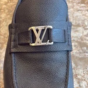 LIKE NEW (No Crease) Louis Vuitton Black Leather Loafers “Estate” Louis Vuitton | Shoes | Like New No Crease Louis Vuitton  main image 3